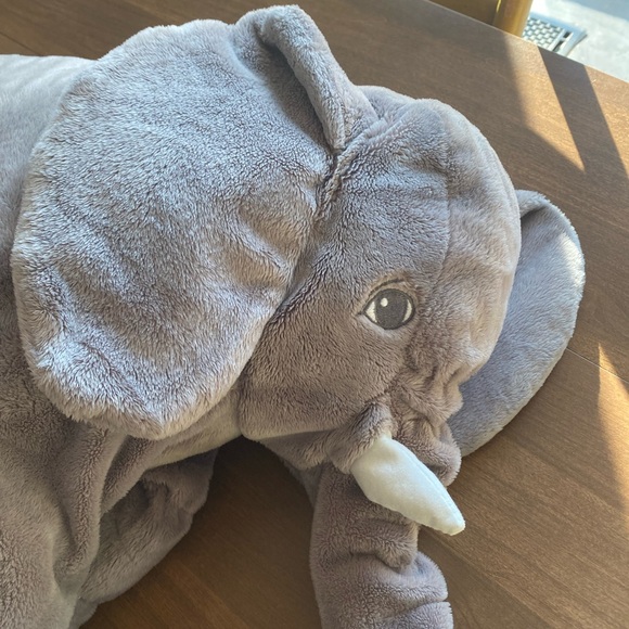 IKEA Gray Elephant Plush 24" - No Tags - Picture 2 of 7